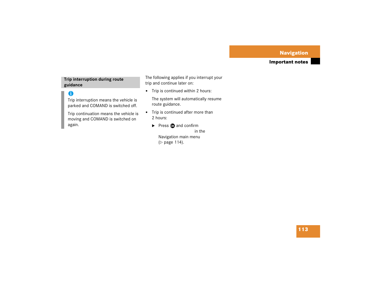 Mercedes-Benz S-Class 2004 COMAND Manual User Manual | Page 122 / 227