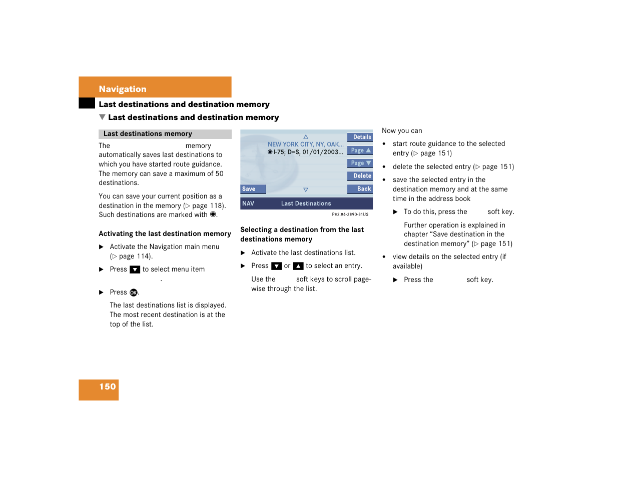 Mercedes-Benz S-Class 2004 COMAND Manual User Manual | Page 159 / 227