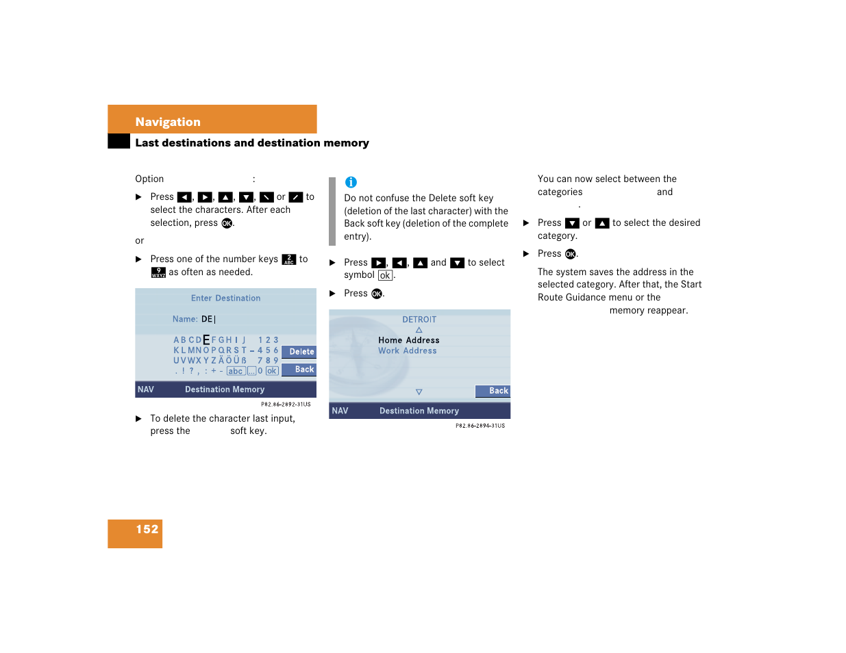 Mercedes-Benz S-Class 2004 COMAND Manual User Manual | Page 161 / 227