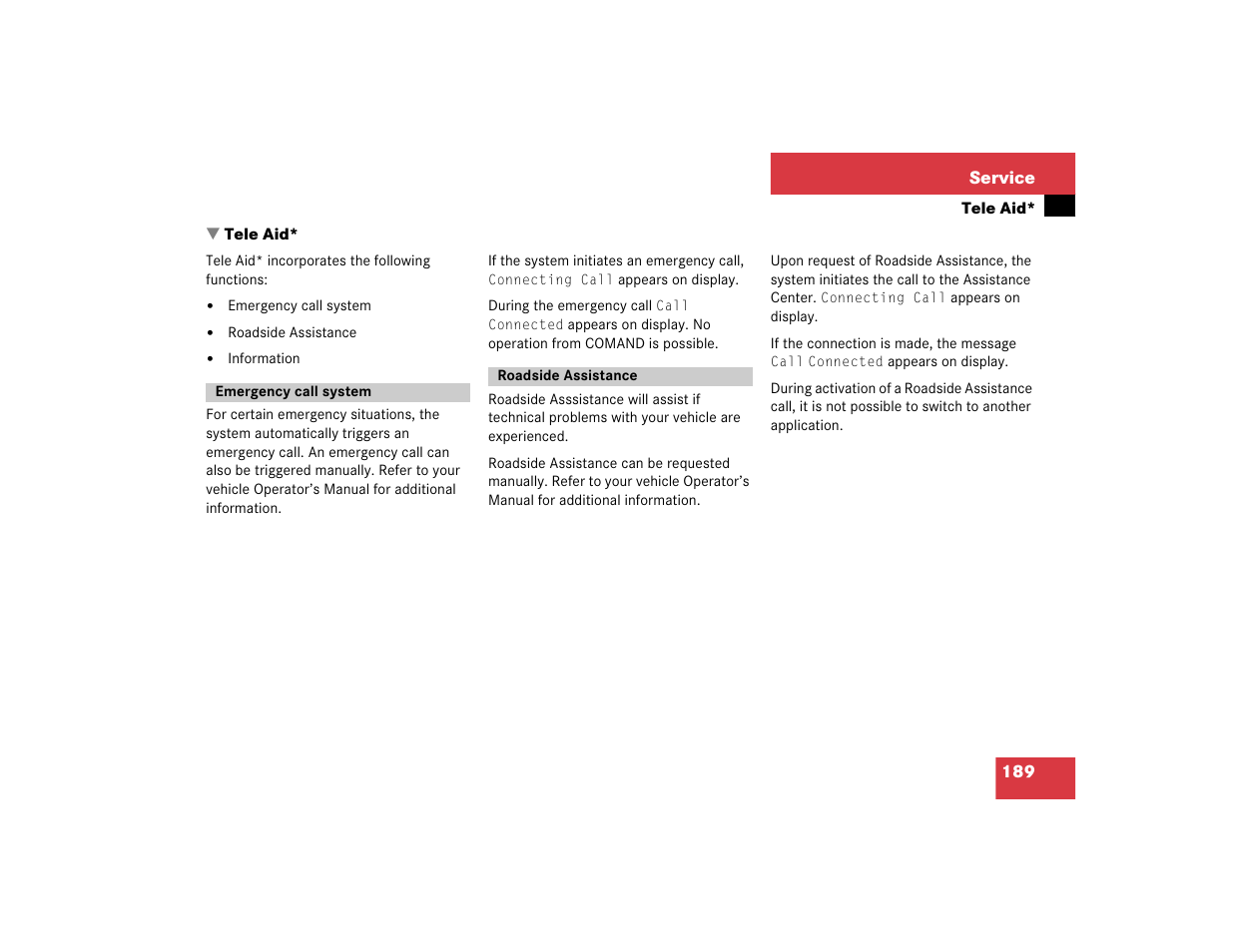 Mercedes-Benz S-Class 2004 COMAND Manual User Manual | Page 198 / 227