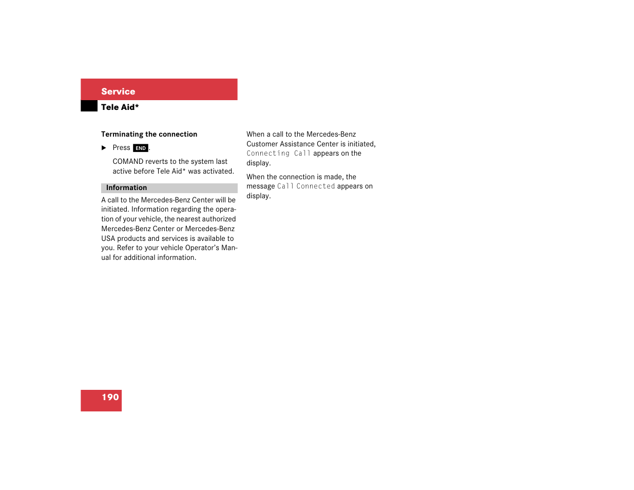 Mercedes-Benz S-Class 2004 COMAND Manual User Manual | Page 199 / 227