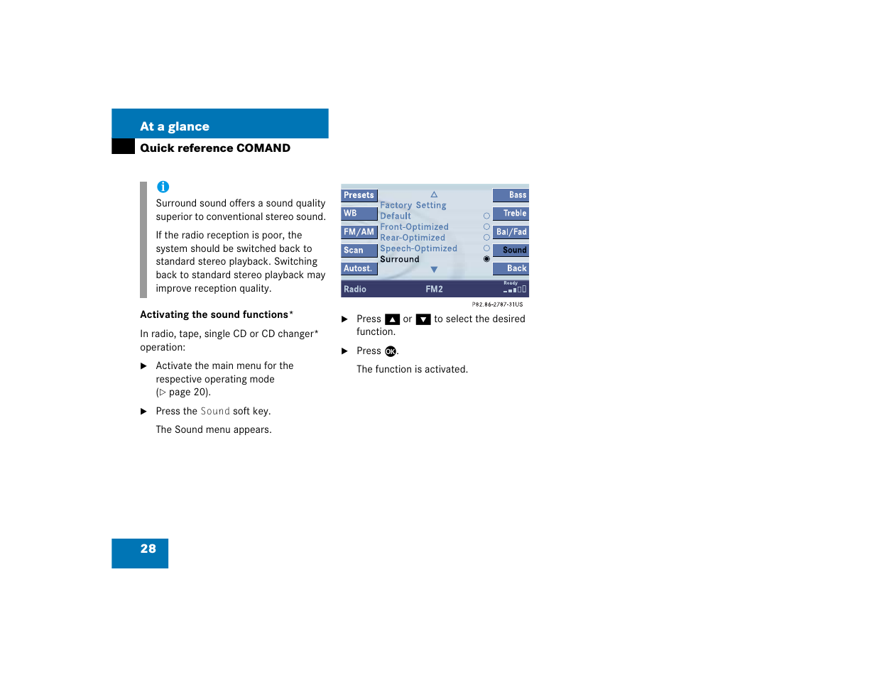Mercedes-Benz S-Class 2004 COMAND Manual User Manual | Page 37 / 227