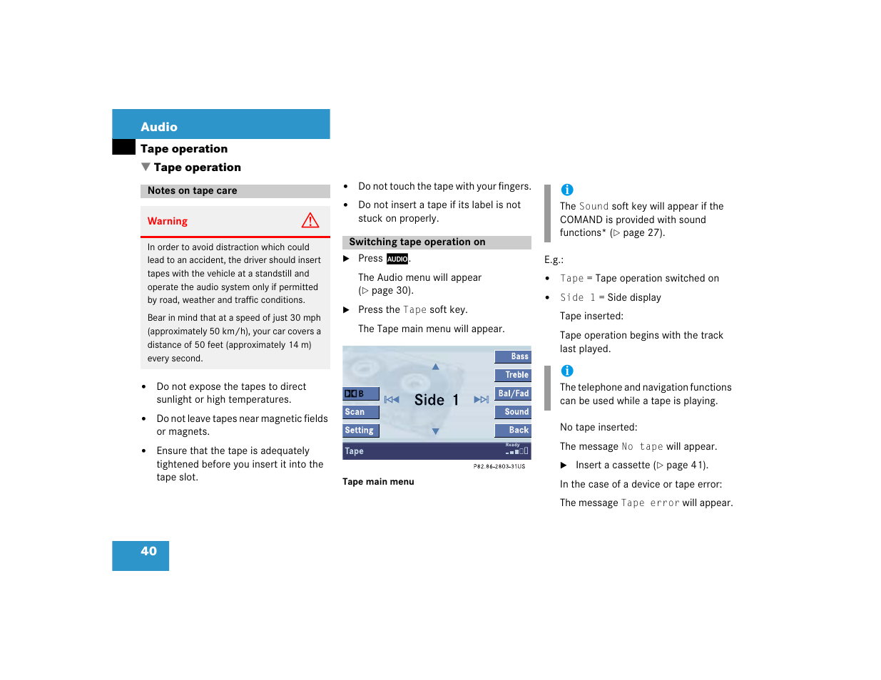 Mercedes-Benz S-Class 2004 COMAND Manual User Manual | Page 49 / 227