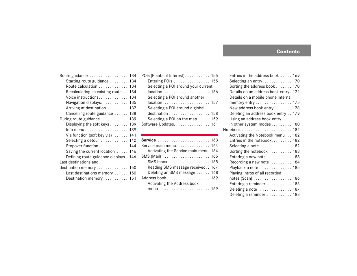 Mercedes-Benz S-Class 2004 COMAND Manual User Manual | Page 6 / 227