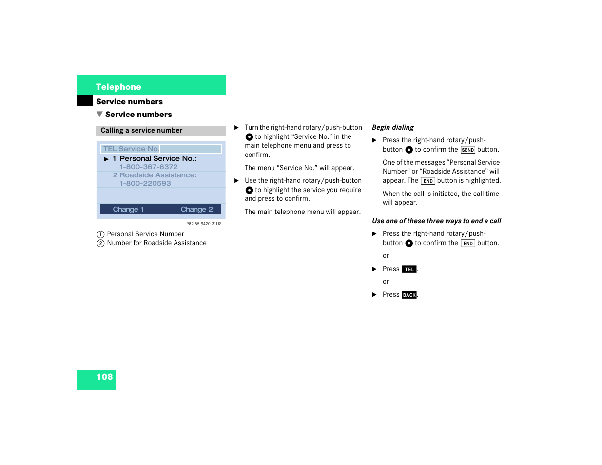 Mercedes-Benz CL-Class 2003 COMAND Manual User Manual | Page 116 / 225