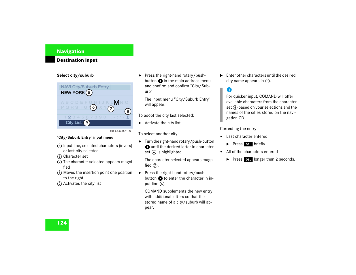 Mercedes-Benz CL-Class 2003 COMAND Manual User Manual | Page 132 / 225