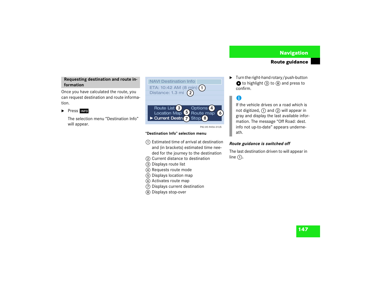 Mercedes-Benz CL-Class 2003 COMAND Manual User Manual | Page 155 / 225
