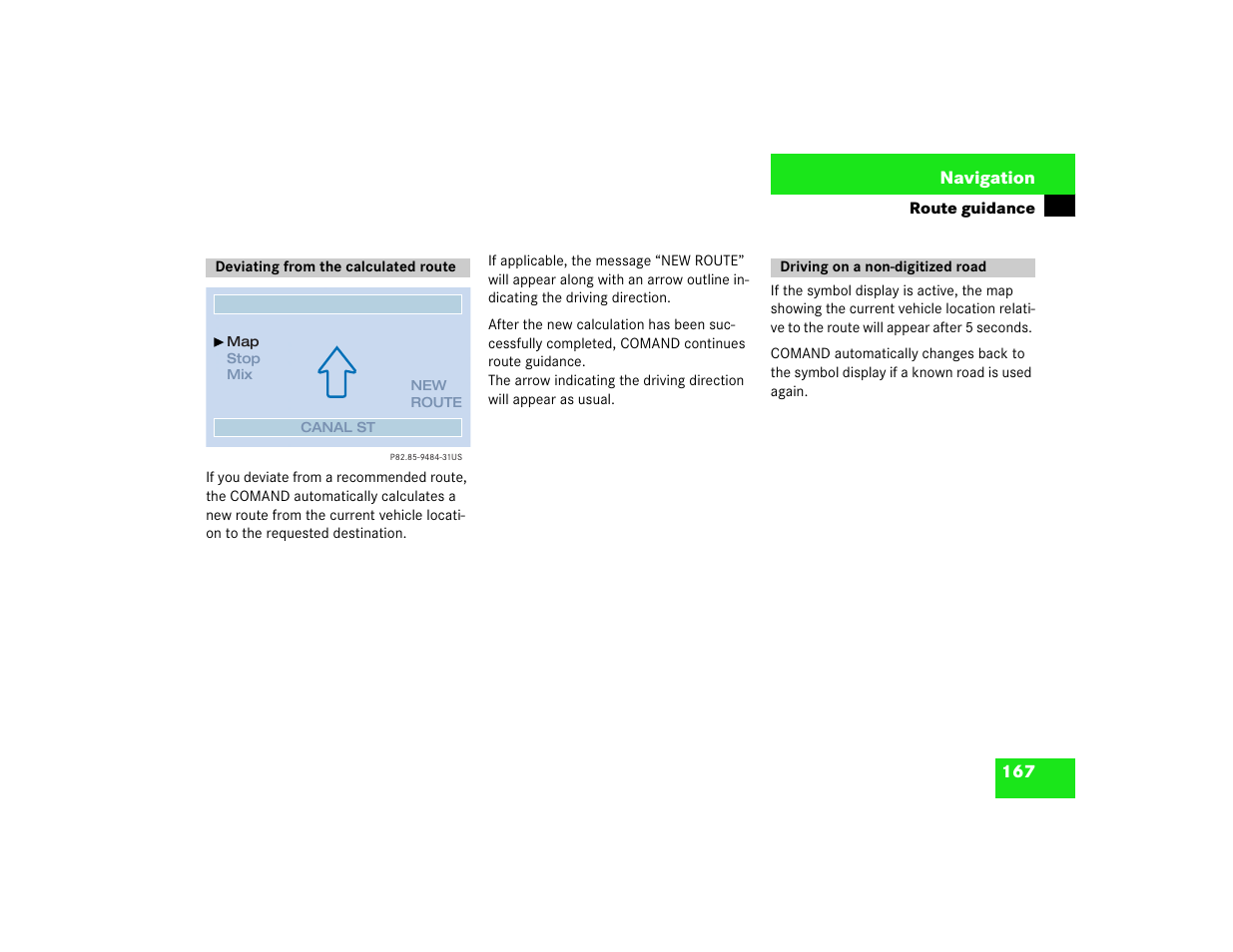 Mercedes-Benz CL-Class 2003 COMAND Manual User Manual | Page 175 / 225