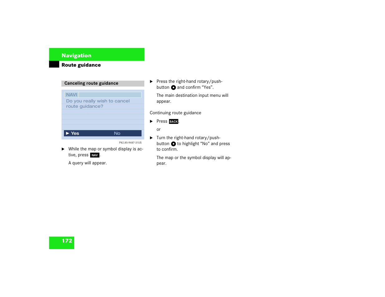 Mercedes-Benz CL-Class 2003 COMAND Manual User Manual | Page 180 / 225