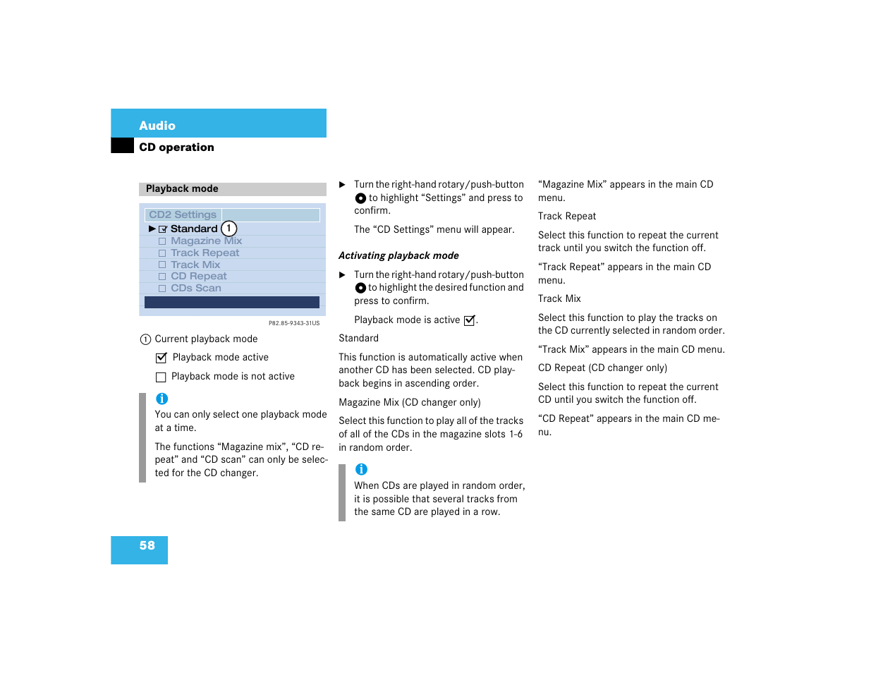 Mercedes-Benz CL-Class 2003 COMAND Manual User Manual | Page 66 / 225