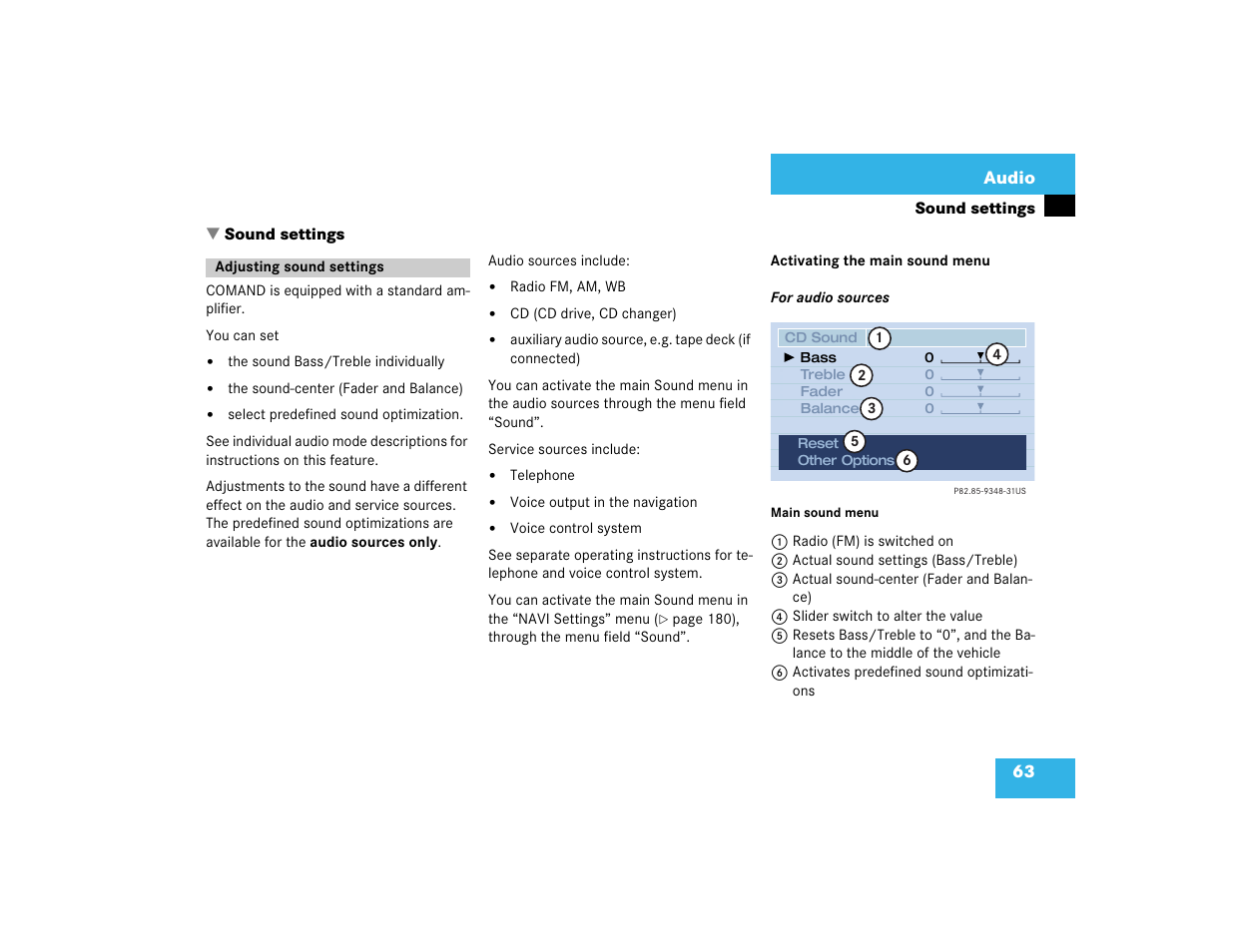 Mercedes-Benz CL-Class 2003 COMAND Manual User Manual | Page 71 / 225
