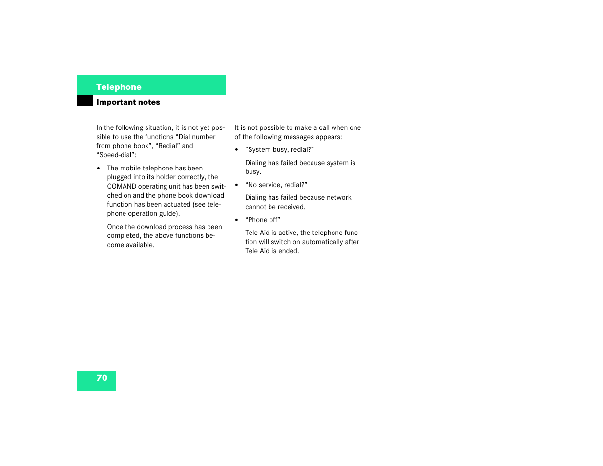 Mercedes-Benz CL-Class 2003 COMAND Manual User Manual | Page 78 / 225