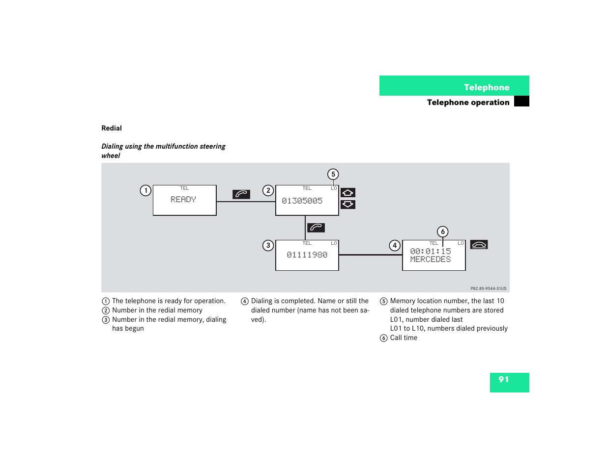 Mercedes-Benz CL-Class 2003 COMAND Manual User Manual | Page 99 / 225