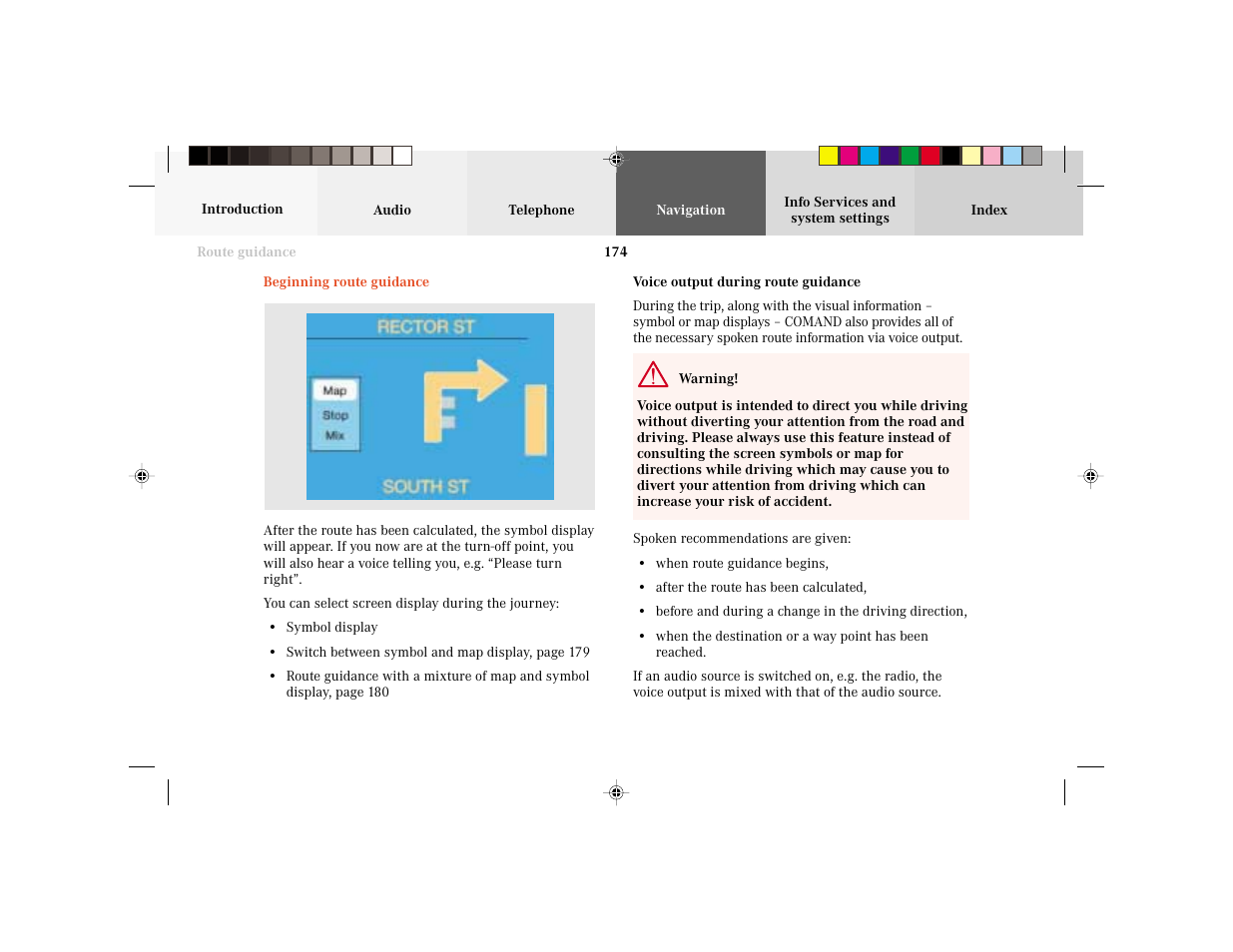Mercedes-Benz E-Wagon 2003 COMAND Manual User Manual | Page 175 / 235