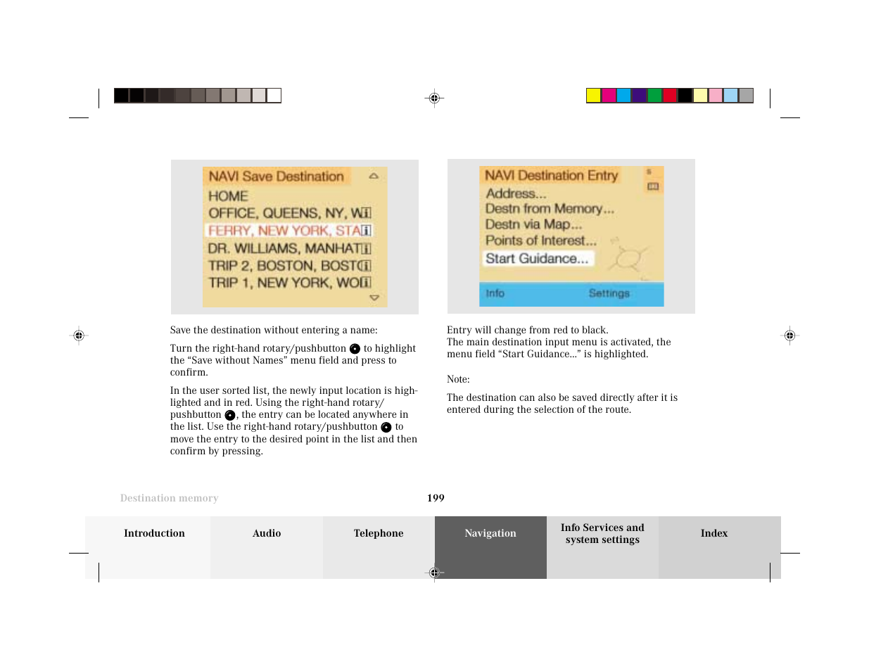 Mercedes-Benz E-Wagon 2003 COMAND Manual User Manual | Page 201 / 235