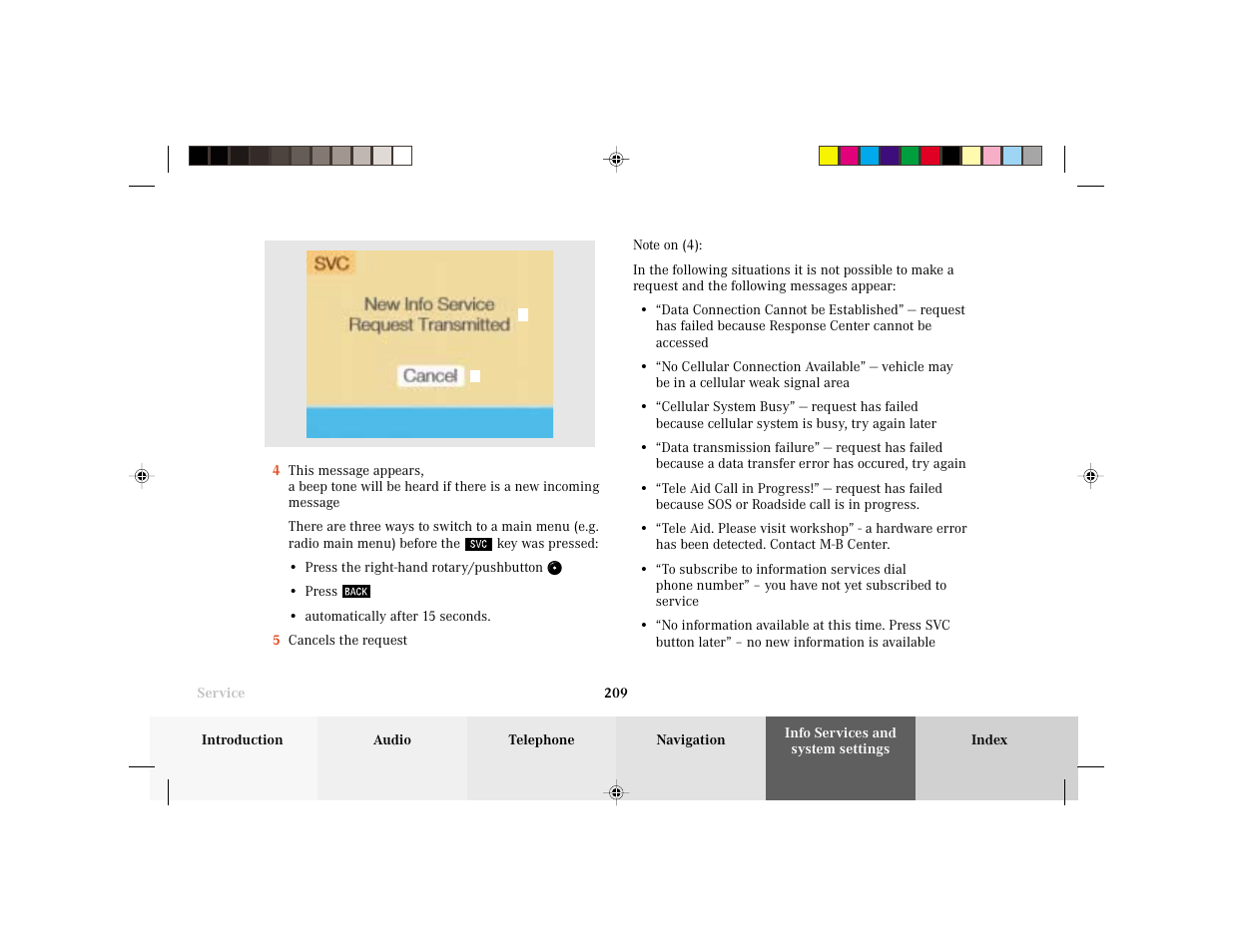 Mercedes-Benz E-Wagon 2003 COMAND Manual User Manual | Page 211 / 235