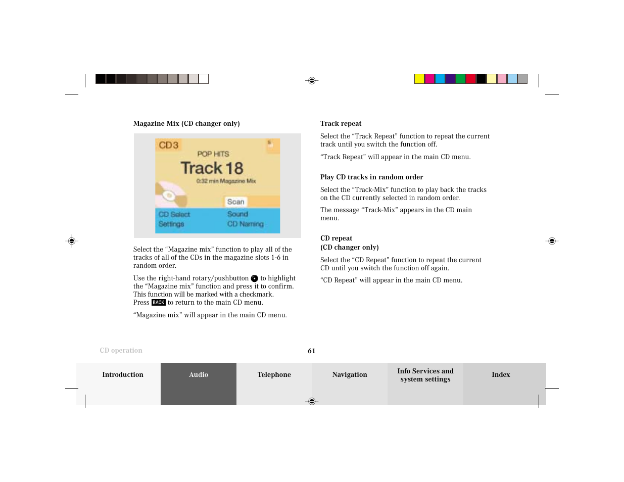 Mercedes-Benz E-Wagon 2003 COMAND Manual User Manual | Page 63 / 235