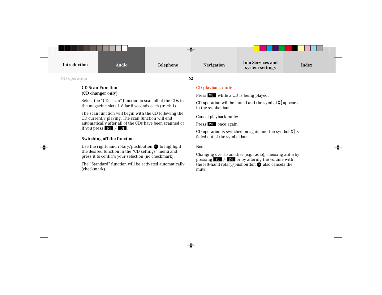 Mercedes-Benz E-Wagon 2003 COMAND Manual User Manual | Page 64 / 235