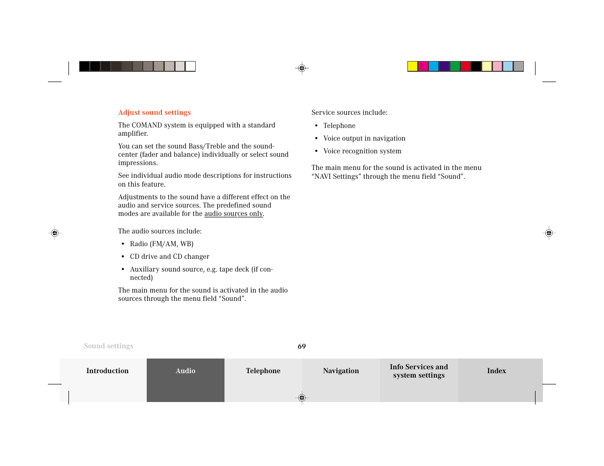 Mercedes-Benz E-Wagon 2003 COMAND Manual User Manual | Page 71 / 235