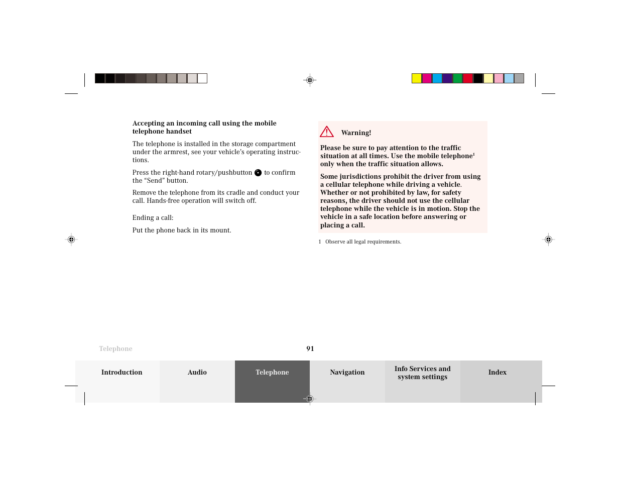 Mercedes-Benz E-Wagon 2003 COMAND Manual User Manual | Page 93 / 235