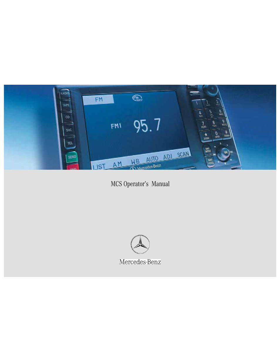 Mercedes-Benz M-Class 2003 COMAND Manual User Manual | 150 pages