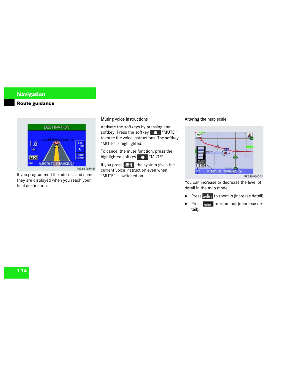 Mercedes-Benz M-Class 2003 COMAND Manual User Manual | Page 117 / 150