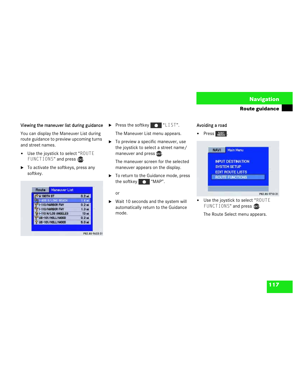 Mercedes-Benz M-Class 2003 COMAND Manual User Manual | Page 120 / 150