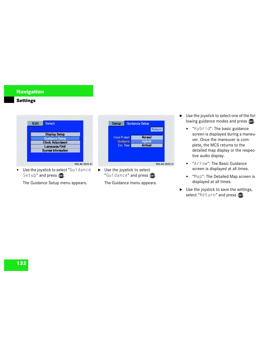 Mercedes-Benz M-Class 2003 COMAND Manual User Manual | Page 135 / 150