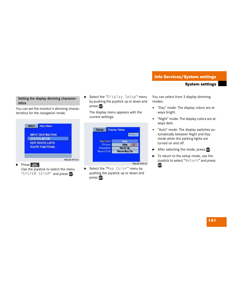 Mercedes-Benz M-Class 2003 COMAND Manual User Manual | Page 144 / 150
