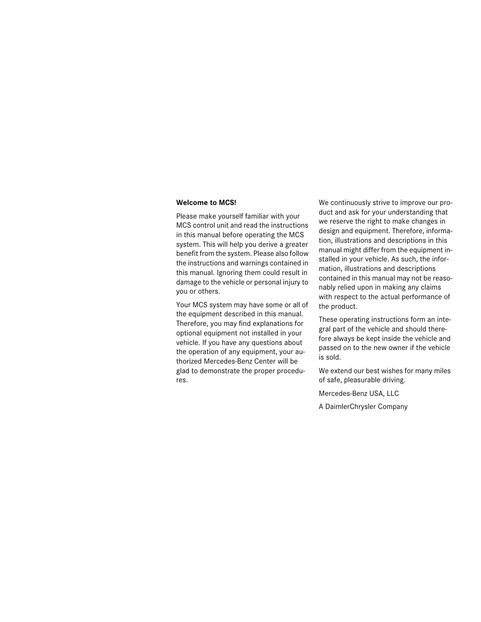 Mercedes-Benz M-Class 2003 COMAND Manual User Manual | Page 4 / 150