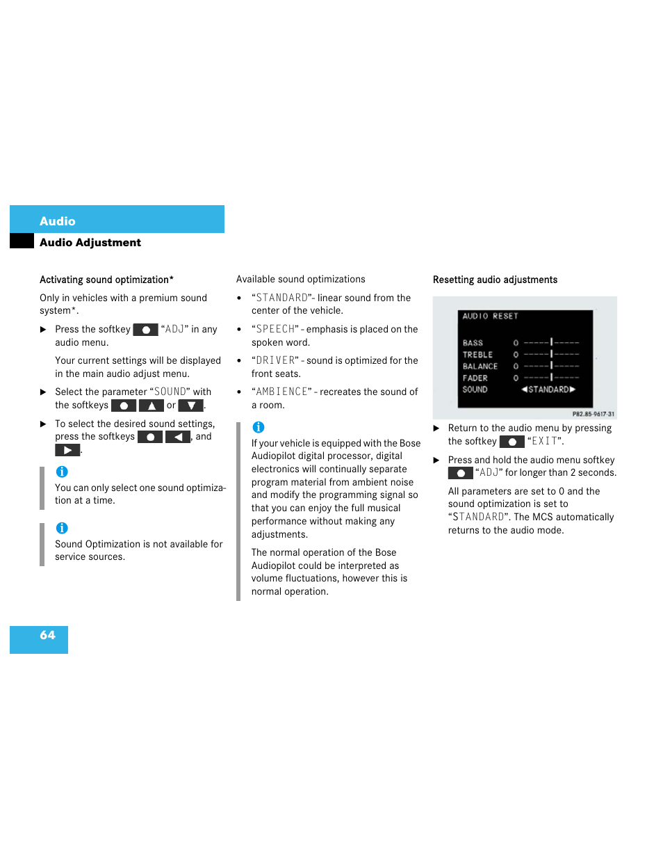 Mercedes-Benz M-Class 2003 COMAND Manual User Manual | Page 67 / 150