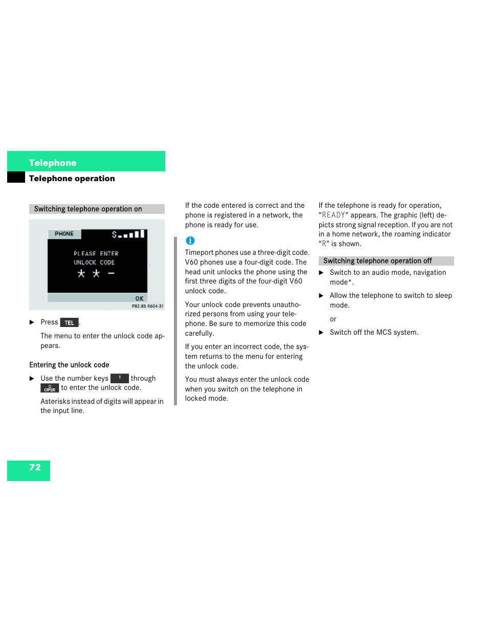 Mercedes-Benz M-Class 2003 COMAND Manual User Manual | Page 75 / 150