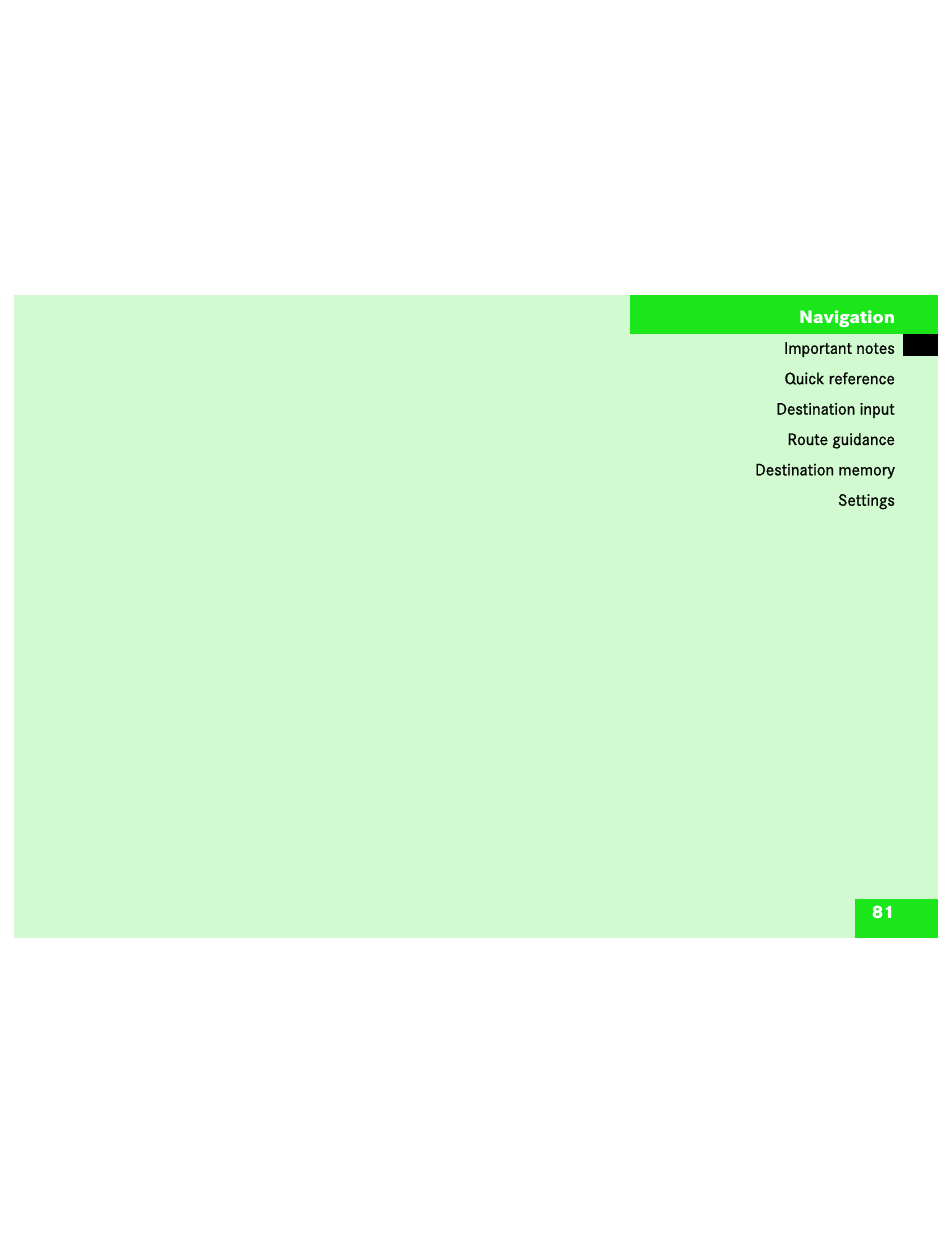 Mercedes-Benz M-Class 2003 COMAND Manual User Manual | Page 84 / 150