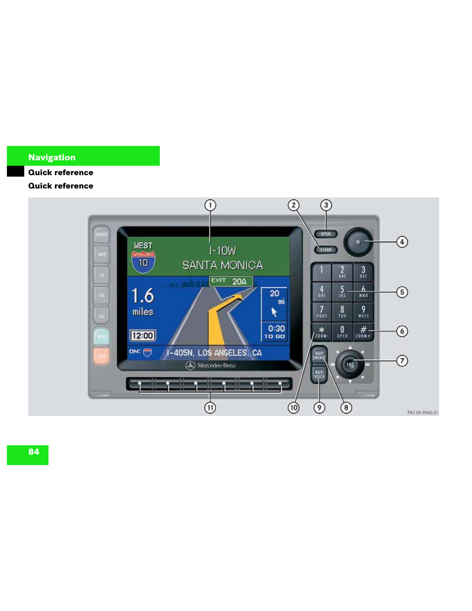 Mercedes-Benz M-Class 2003 COMAND Manual User Manual | Page 87 / 150