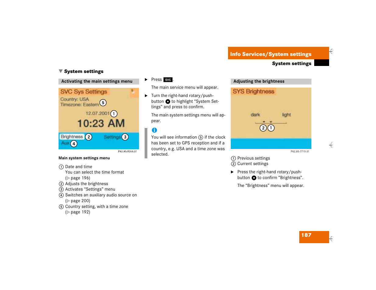 Mercedes-Benz SL-Class 2003 COMAND Manual User Manual | Page 195 / 226