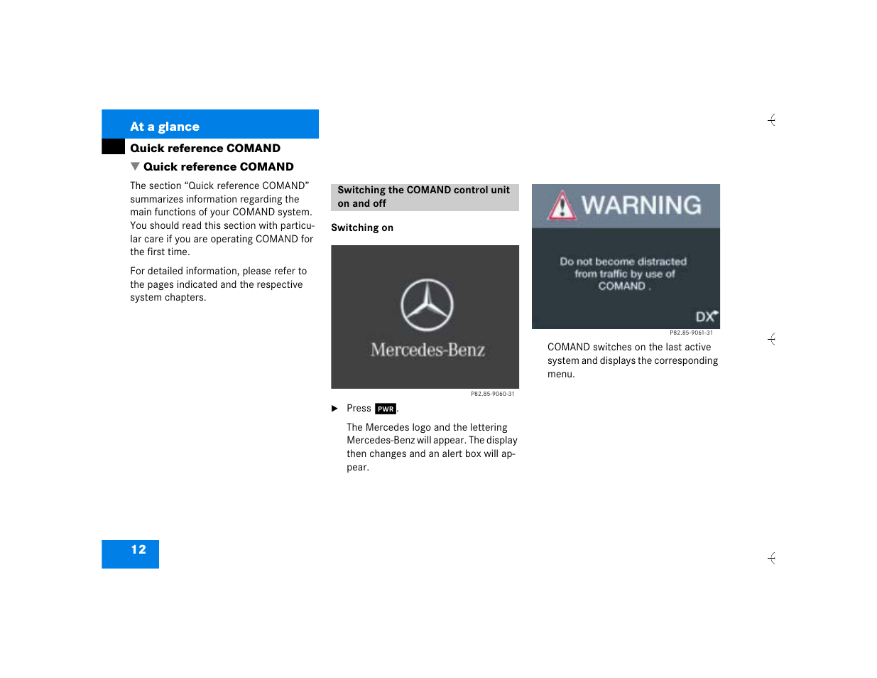 Mercedes-Benz SL-Class 2003 COMAND Manual User Manual | Page 20 / 226