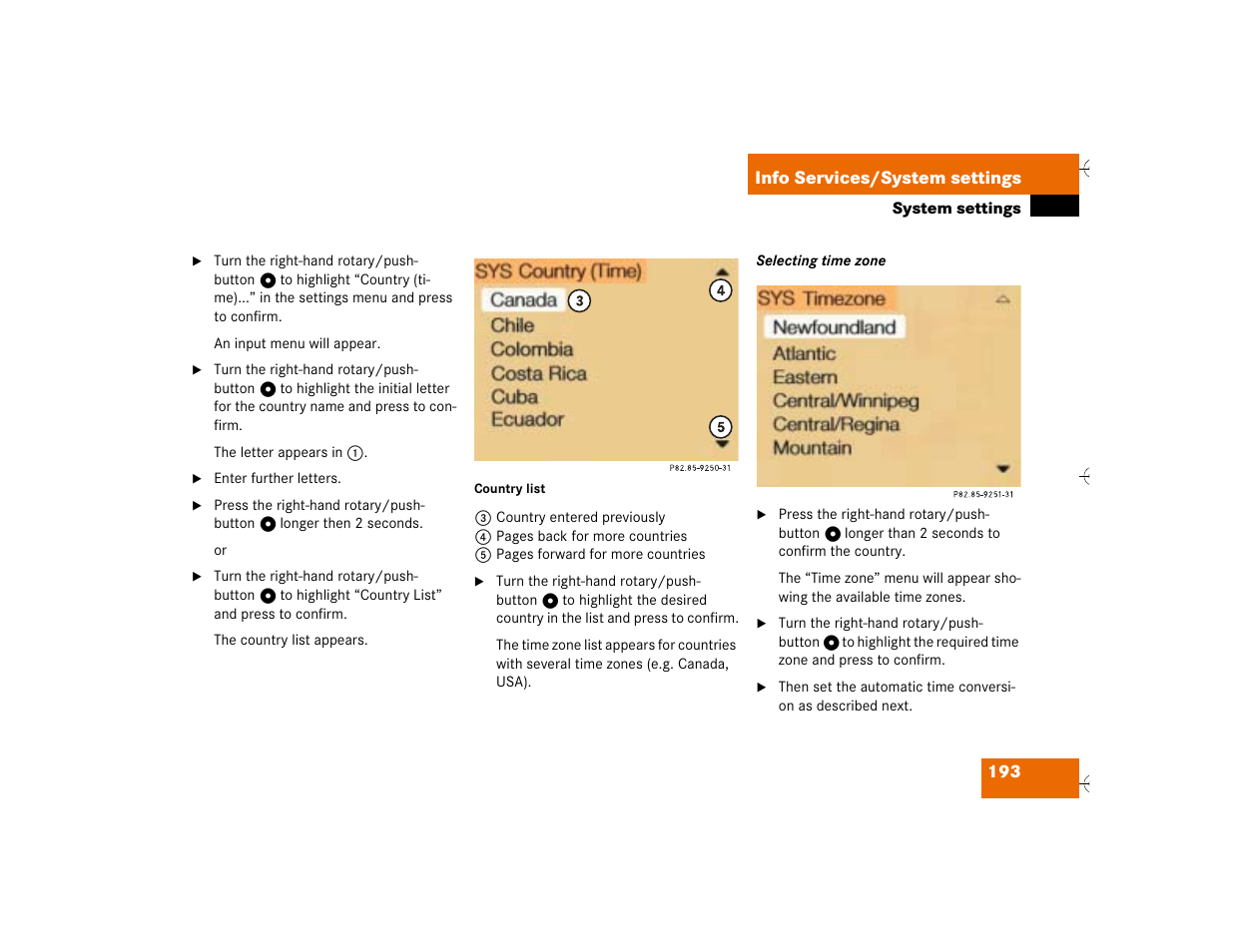 Mercedes-Benz SL-Class 2003 COMAND Manual User Manual | Page 201 / 226