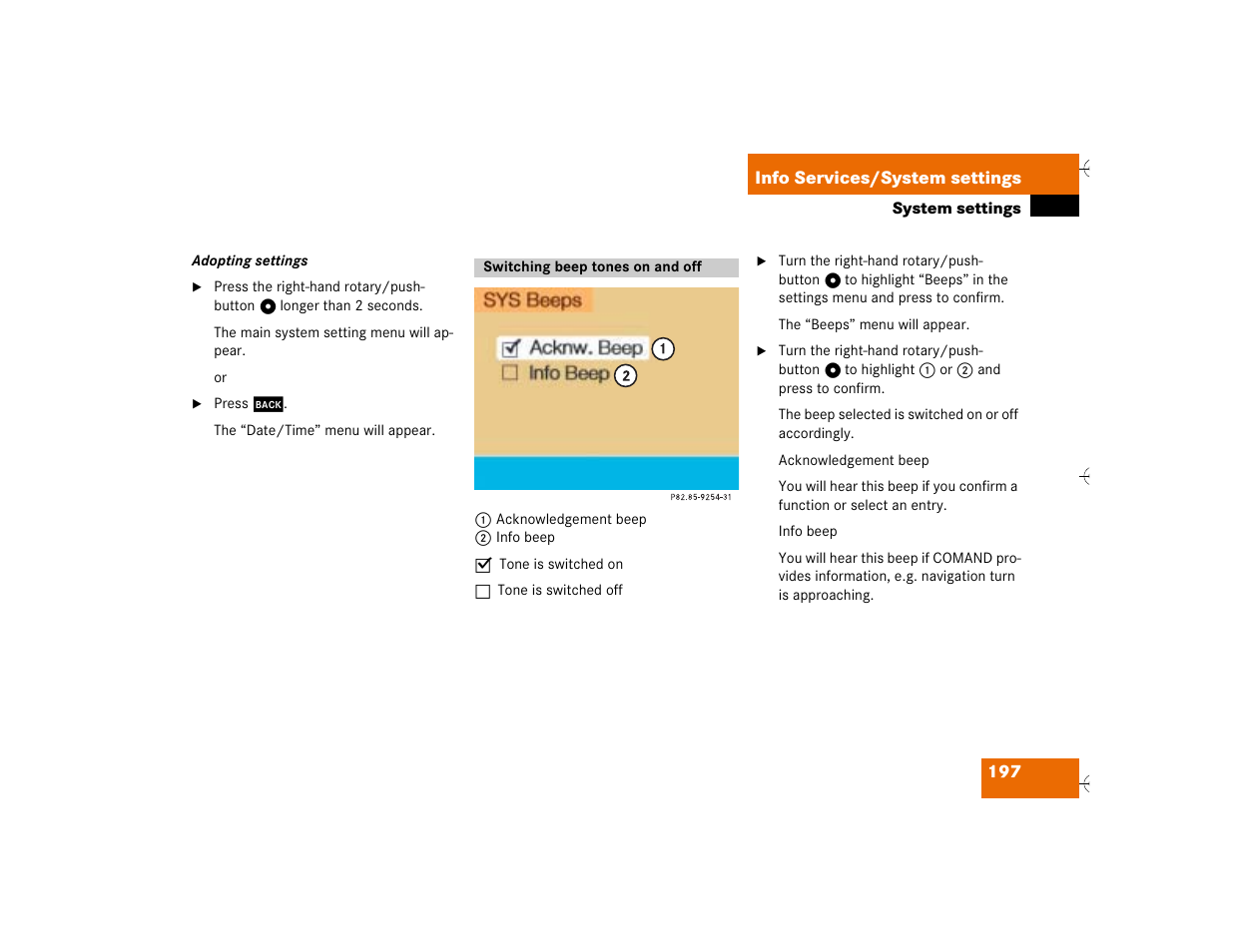 Mercedes-Benz SL-Class 2003 COMAND Manual User Manual | Page 205 / 226