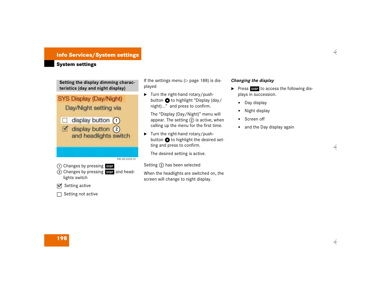 Mercedes-Benz SL-Class 2003 COMAND Manual User Manual | Page 206 / 226