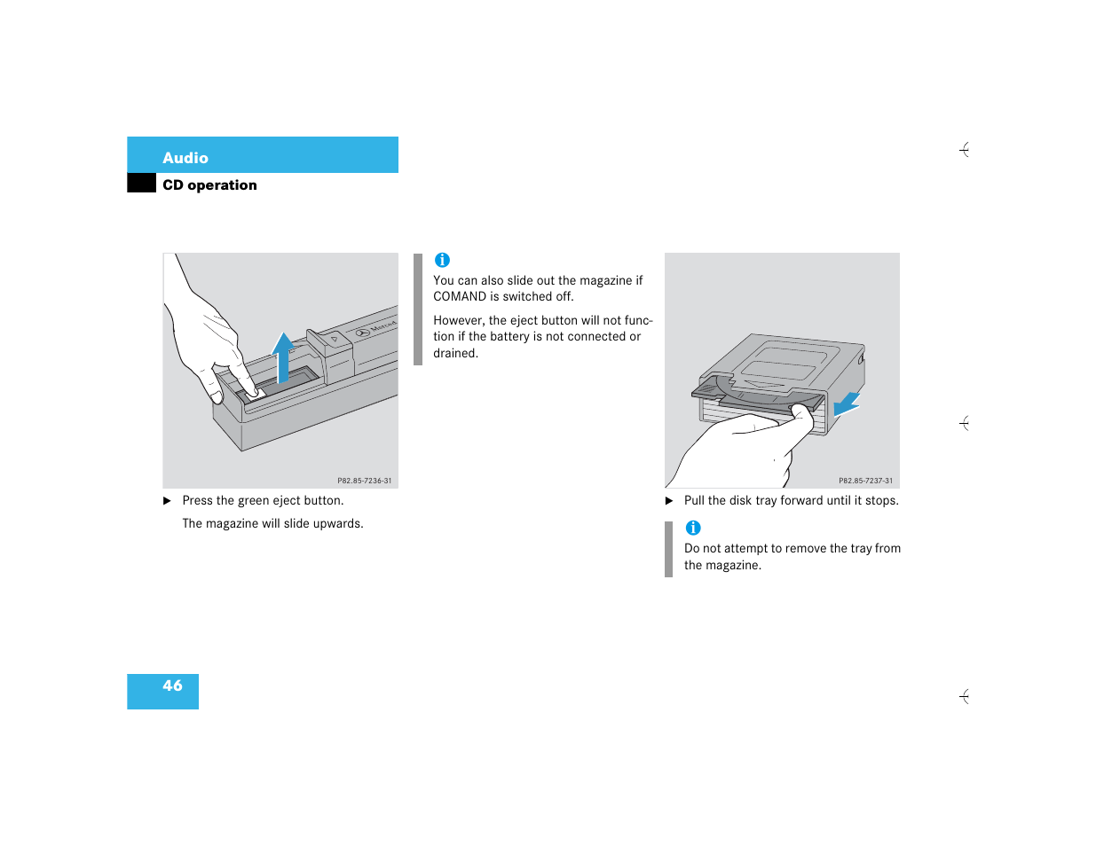 Mercedes-Benz SL-Class 2003 COMAND Manual User Manual | Page 54 / 226