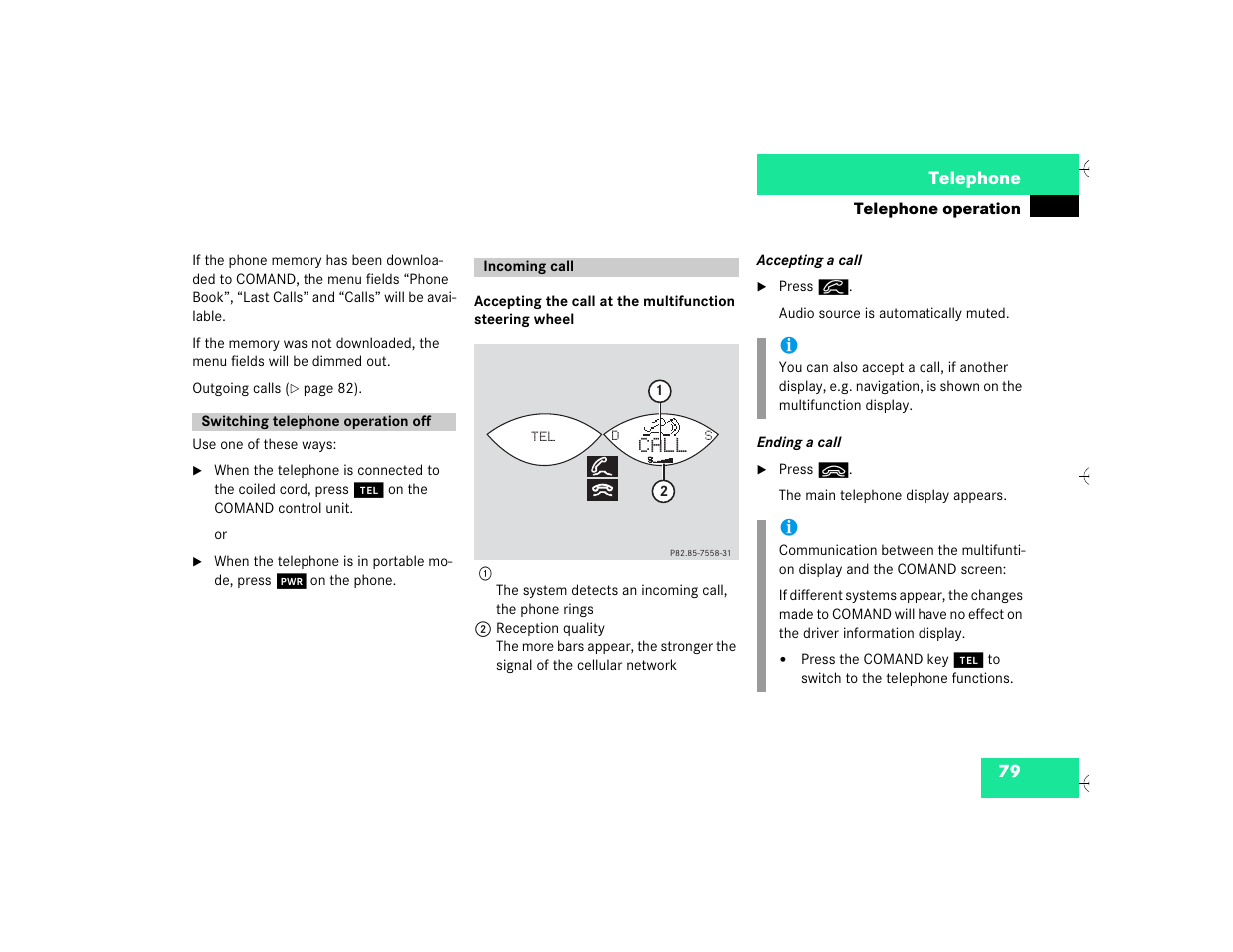 Mercedes-Benz SL-Class 2003 COMAND Manual User Manual | Page 87 / 226