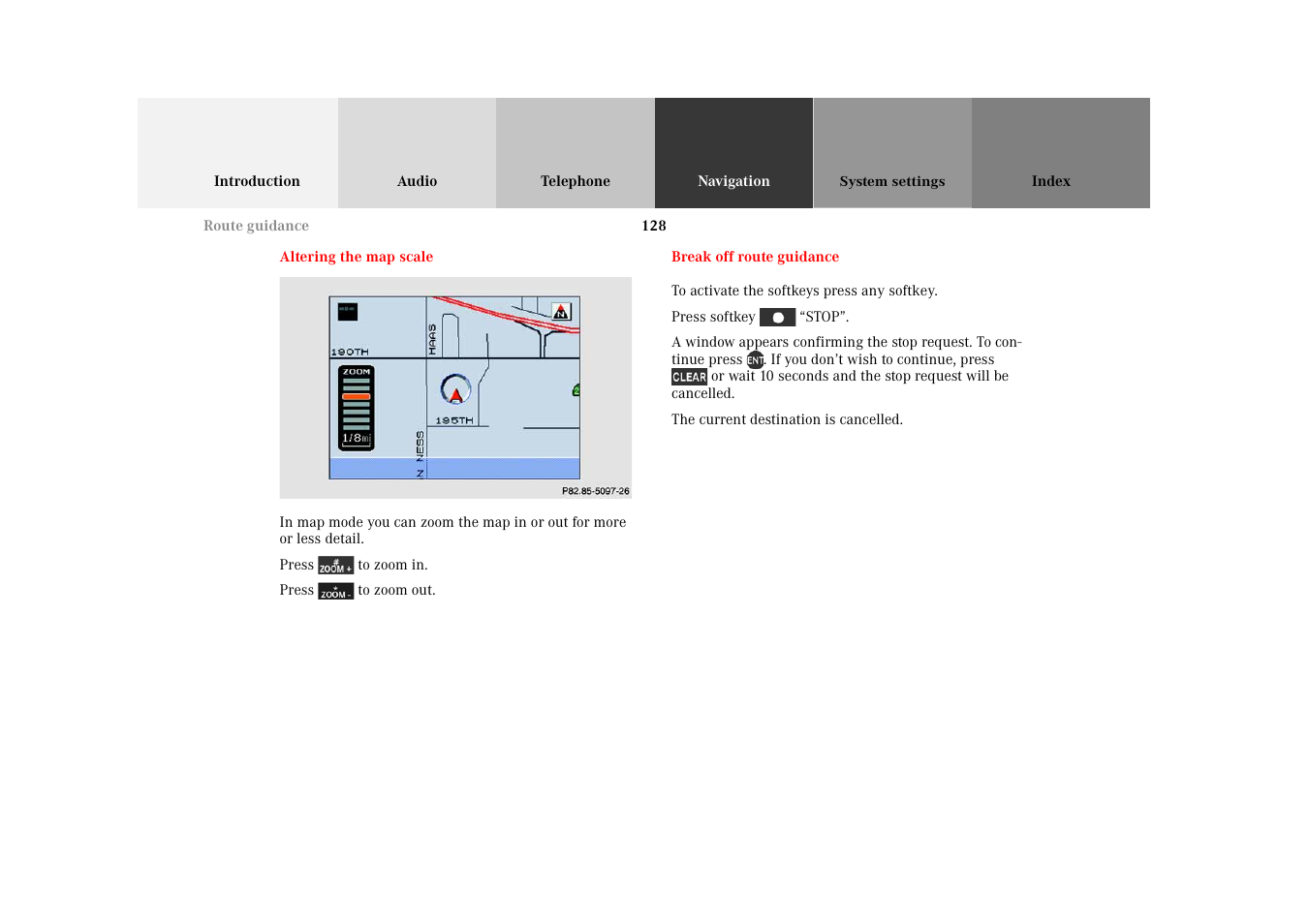 Mercedes-Benz M-Class 2002 COMAND Manual User Manual | Page 132 / 165