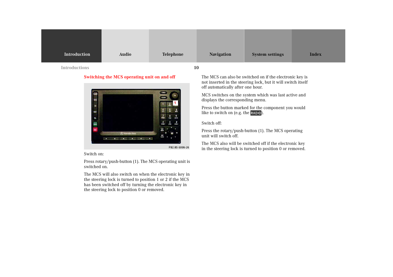 Mercedes-Benz M-Class 2002 COMAND Manual User Manual | Page 14 / 165