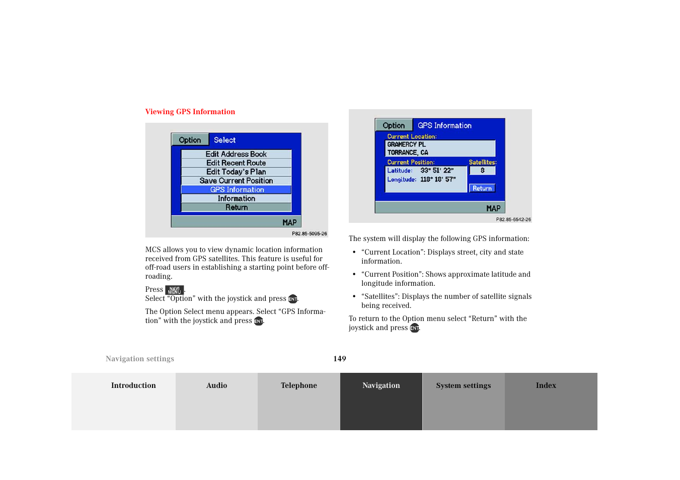 Mercedes-Benz M-Class 2002 COMAND Manual User Manual | Page 153 / 165