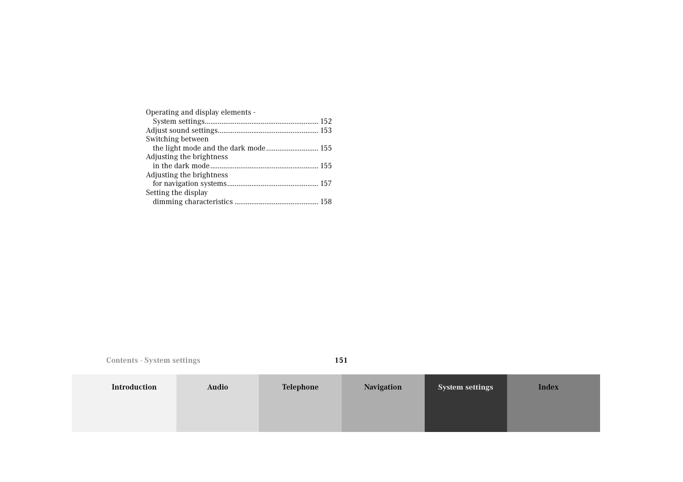 Mercedes-Benz M-Class 2002 COMAND Manual User Manual | Page 155 / 165
