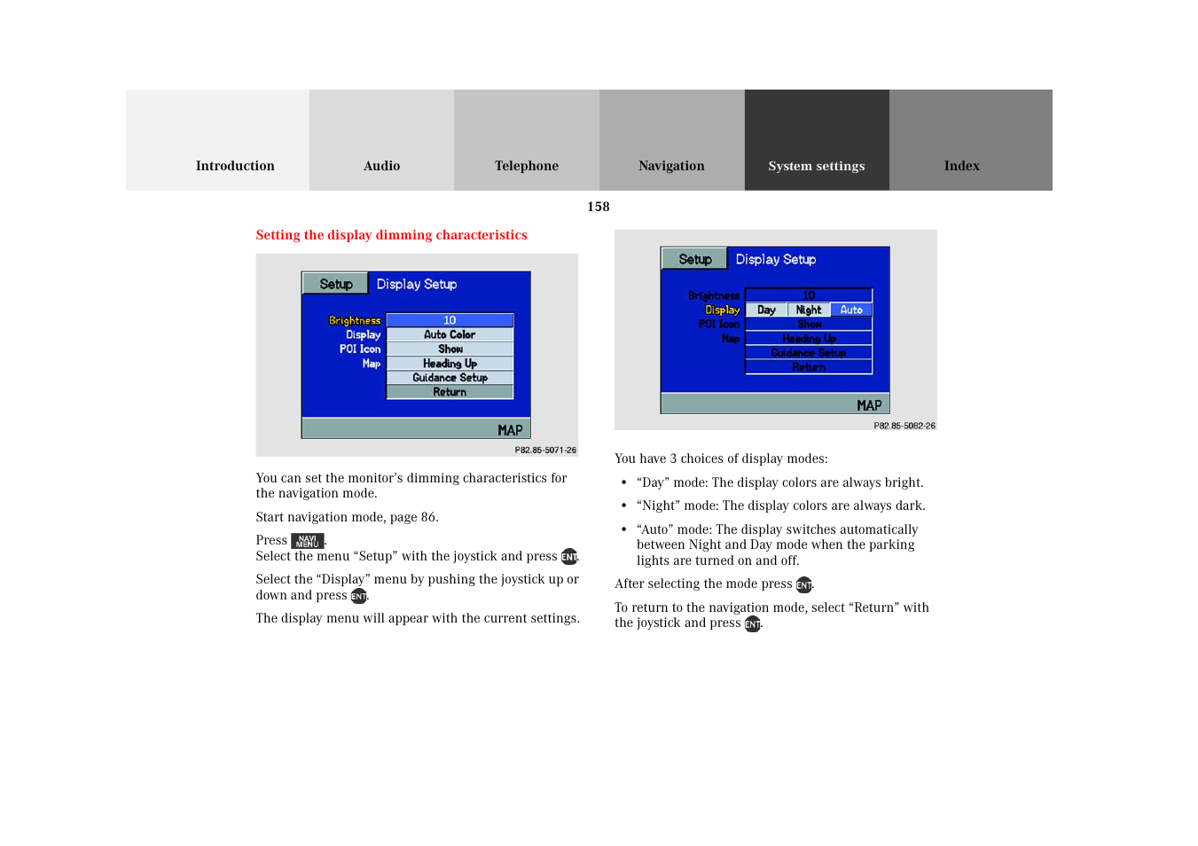 Mercedes-Benz M-Class 2002 COMAND Manual User Manual | Page 162 / 165