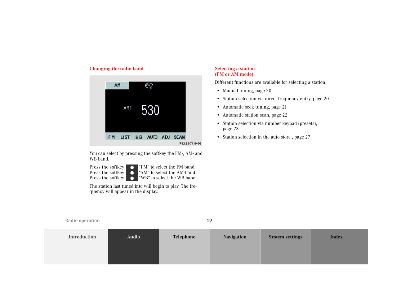 Mercedes-Benz M-Class 2002 COMAND Manual User Manual | Page 23 / 165