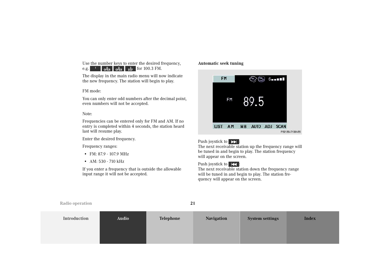 Mercedes-Benz M-Class 2002 COMAND Manual User Manual | Page 25 / 165