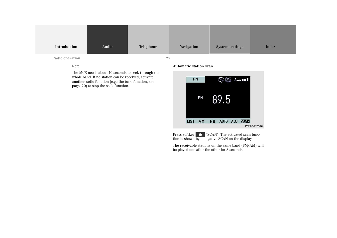 Mercedes-Benz M-Class 2002 COMAND Manual User Manual | Page 26 / 165