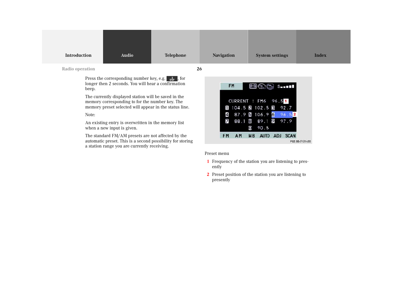 Mercedes-Benz M-Class 2002 COMAND Manual User Manual | Page 30 / 165